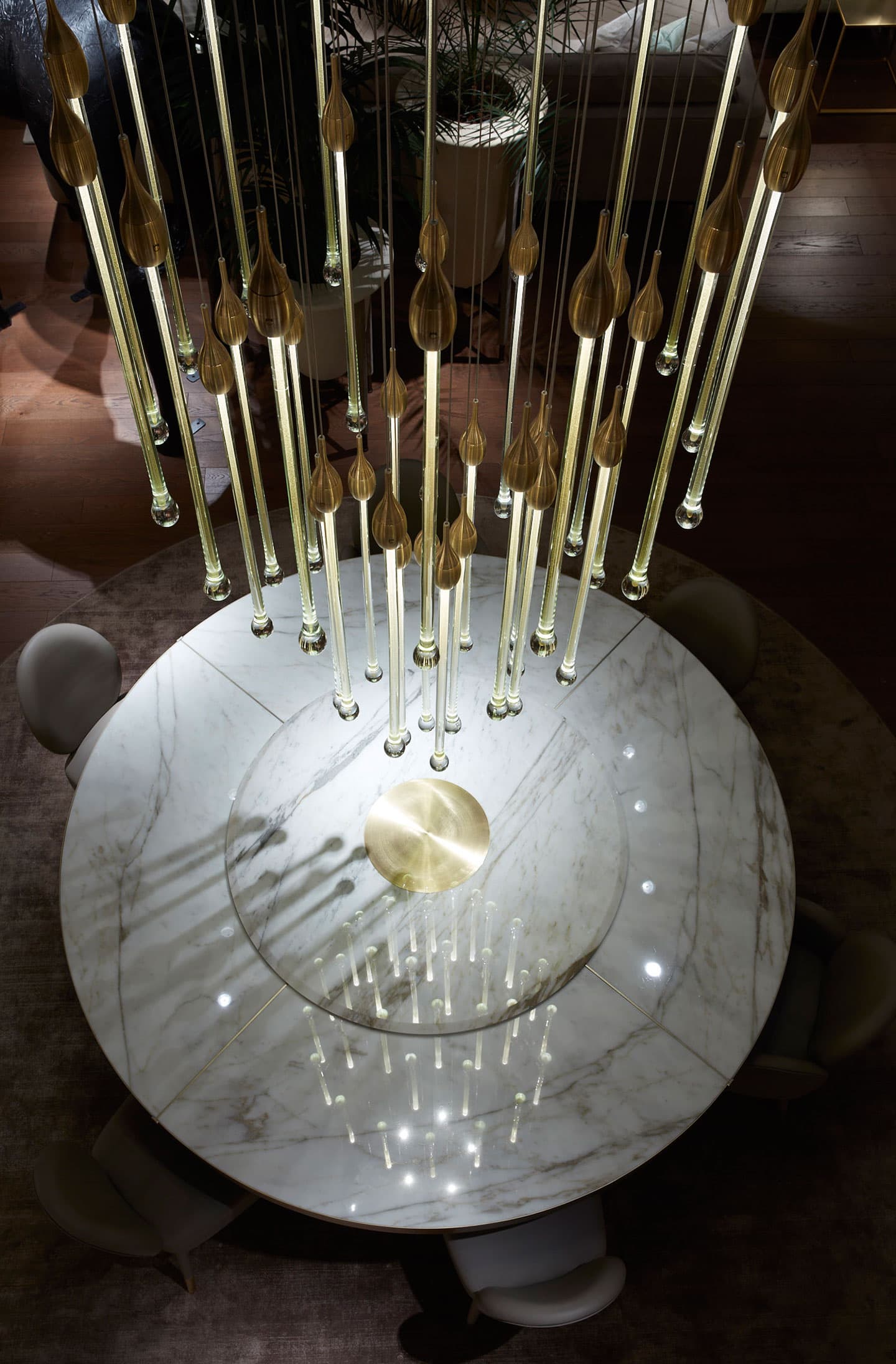 Обеденный стол Paolo Castelli Dione lazy susan