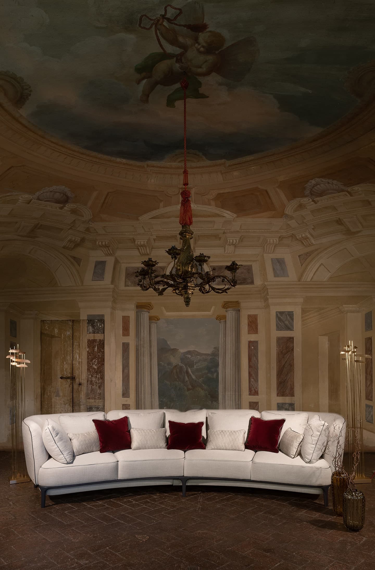 Диван Paolo Castelli Durban curved