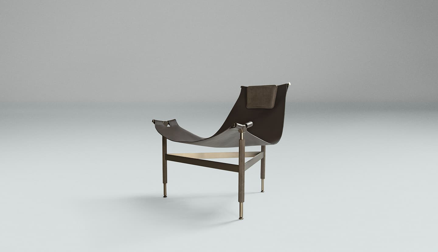 Кресло Paolo Castelli Mombasa lounge chair