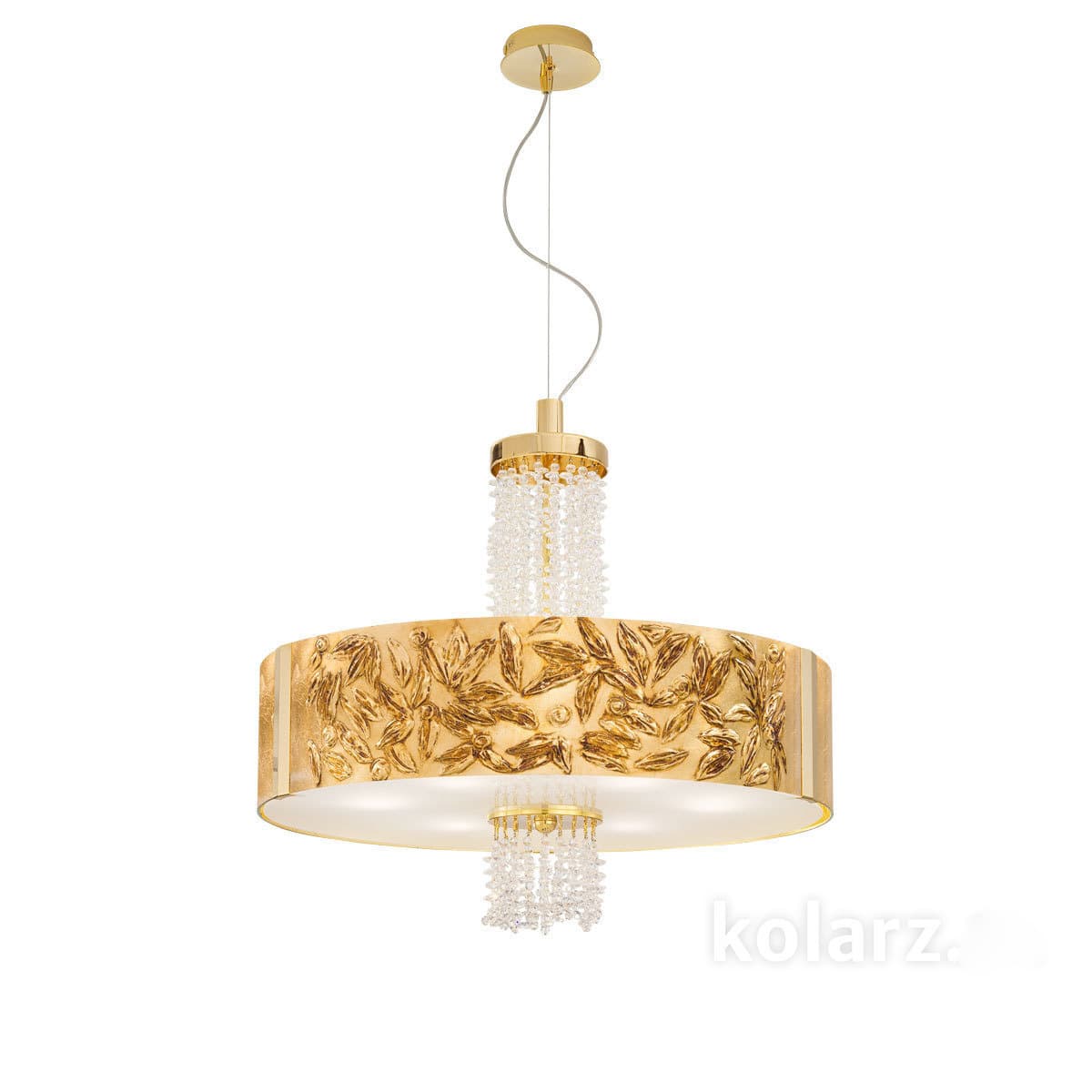 Подвесной светильник Kolarz EMOZIONE, Libertà Gold/Antique, Ø60 KOLARZ