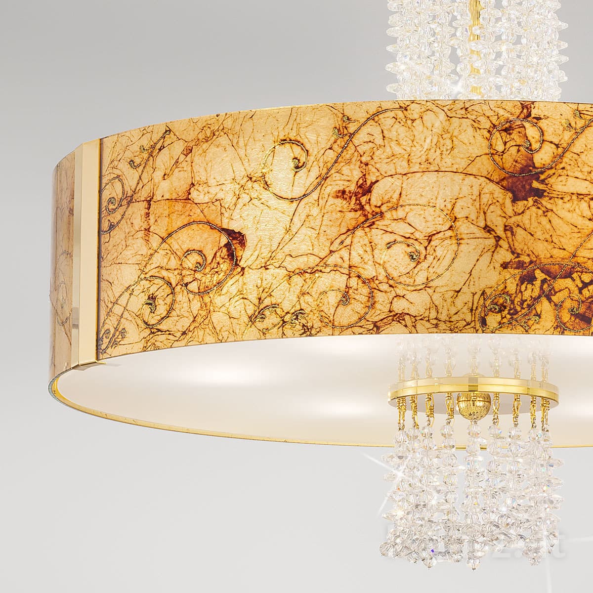 Подвесной светильник Kolarz EMOZIONE, Medici Silver, Ø60 — фото 1