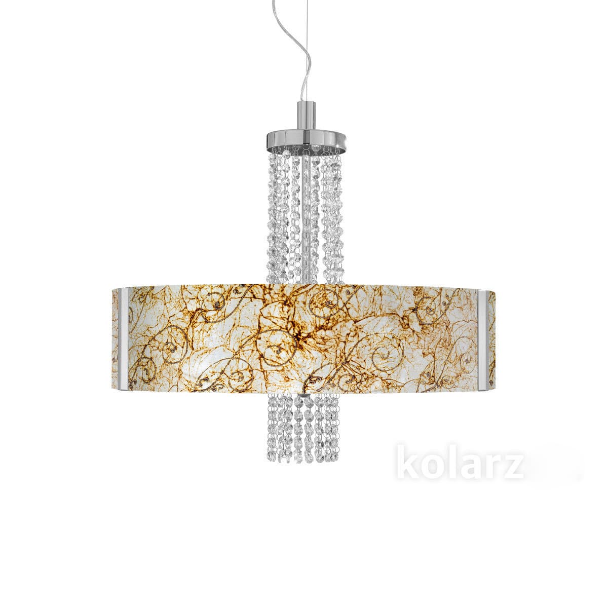 Подвесной светильник Kolarz EMOZIONE, Medici Silver, Ø60 — фото 2