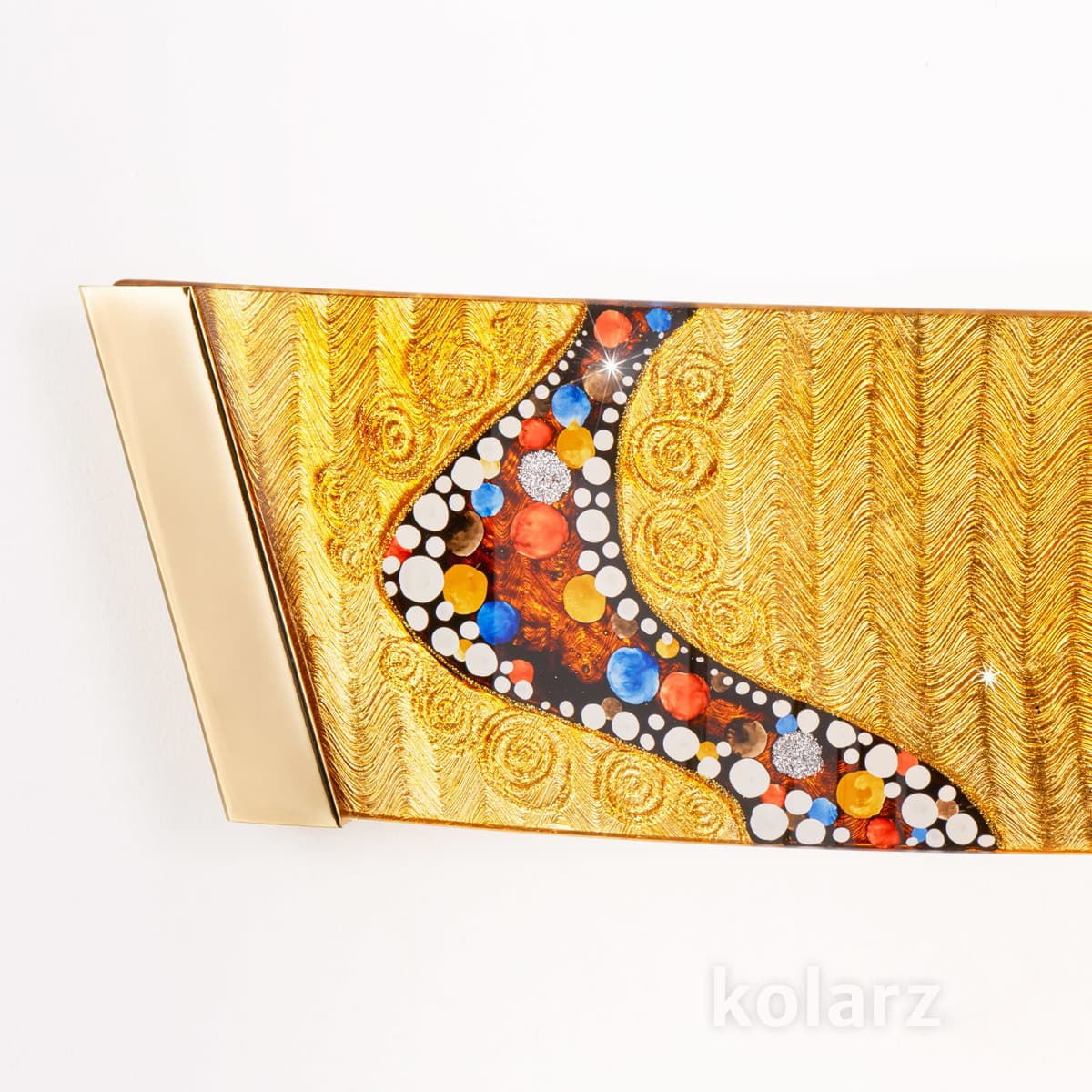 Настенный светильник Kolarz BARCA, Kiss Gold, 41/11/9 — фото 2