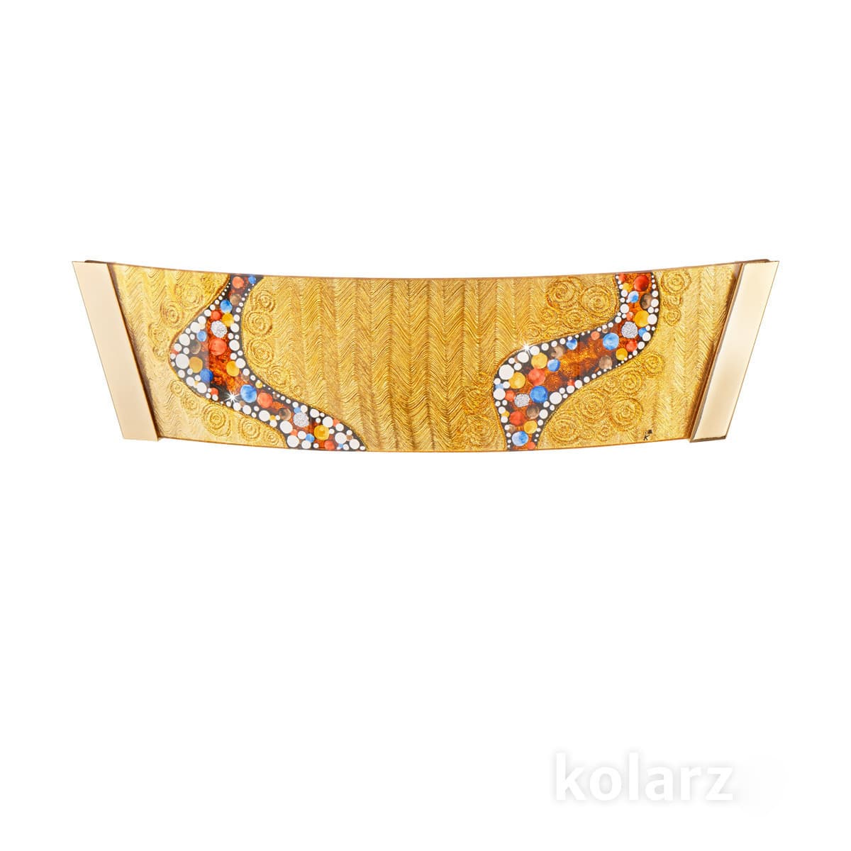 Настенный светильник Kolarz BARCA, Kiss Gold, 41/11/9 — фото 1