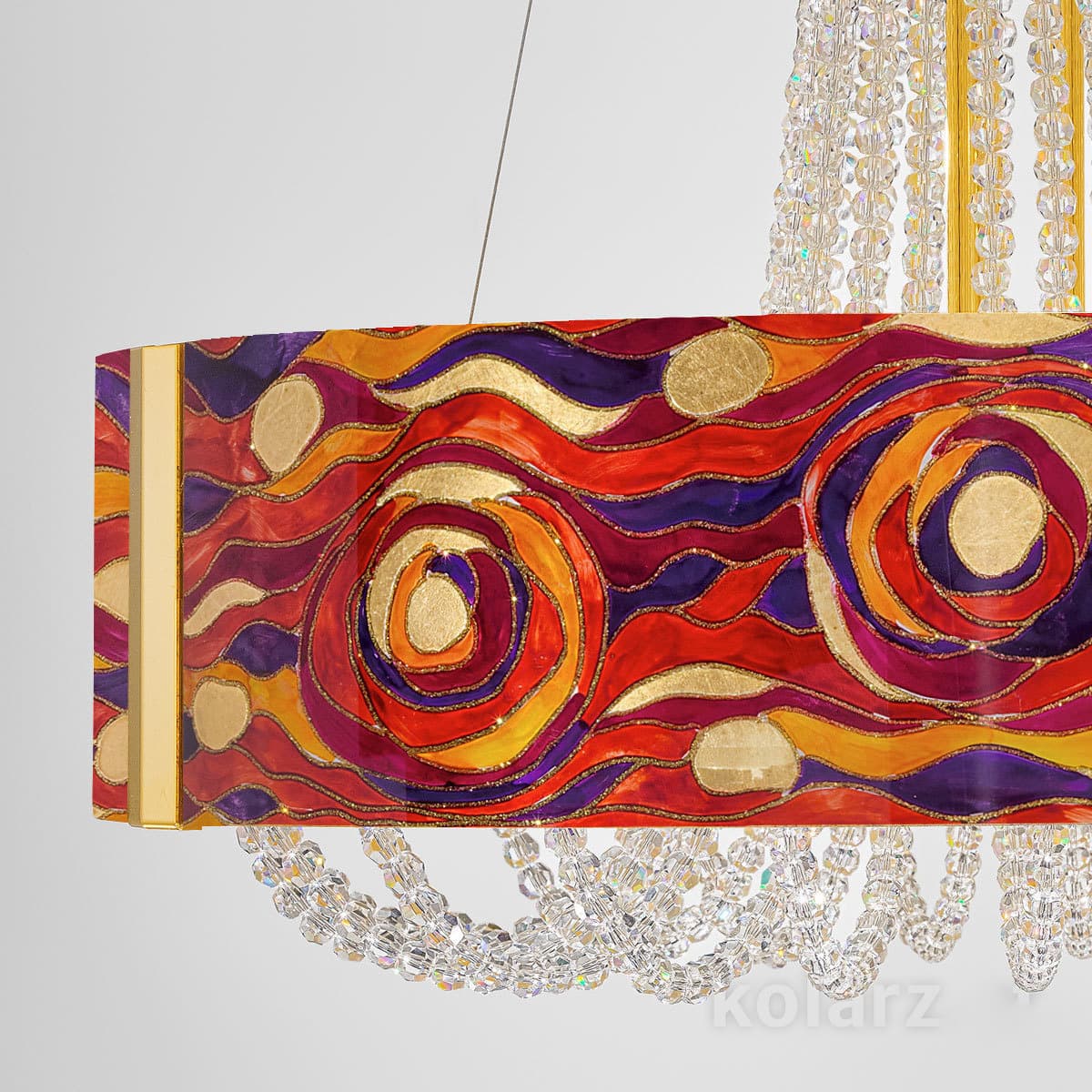 Подвесной светильник Kolarz GIOIOSA, Aqua Red KOLARZ — фото 2