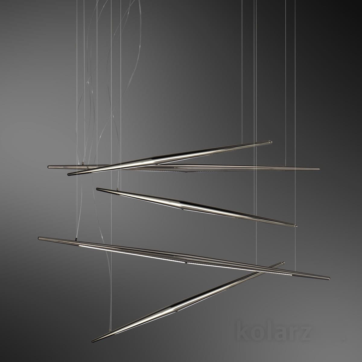 Подвесной светильник Kolarz SPADA Dark chrom 125 KOLARZ