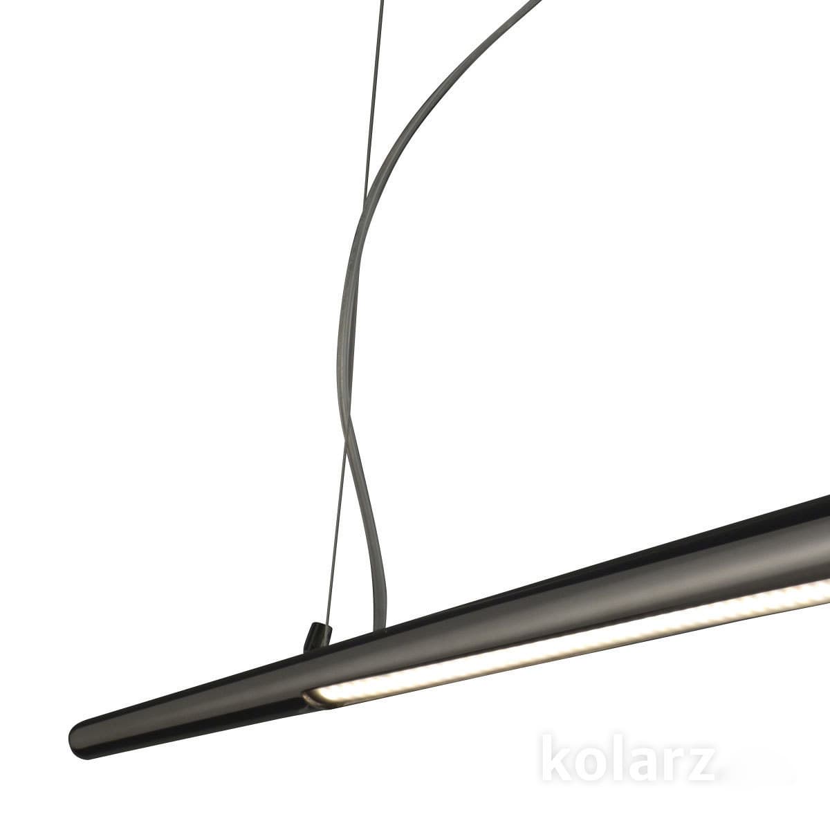 Подвесной светильник Kolarz SPADA Dark chrom 125 KOLARZ