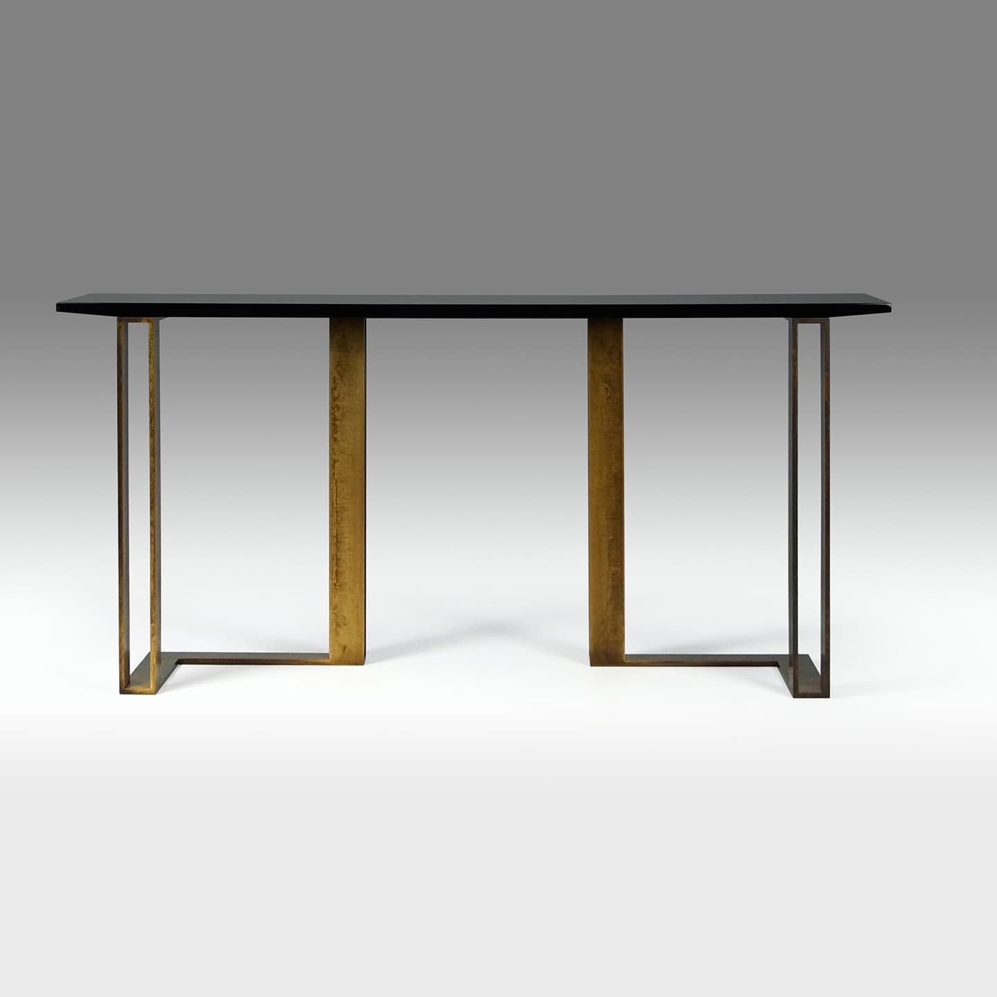Консоль Paolo Castelli Black and Gold console