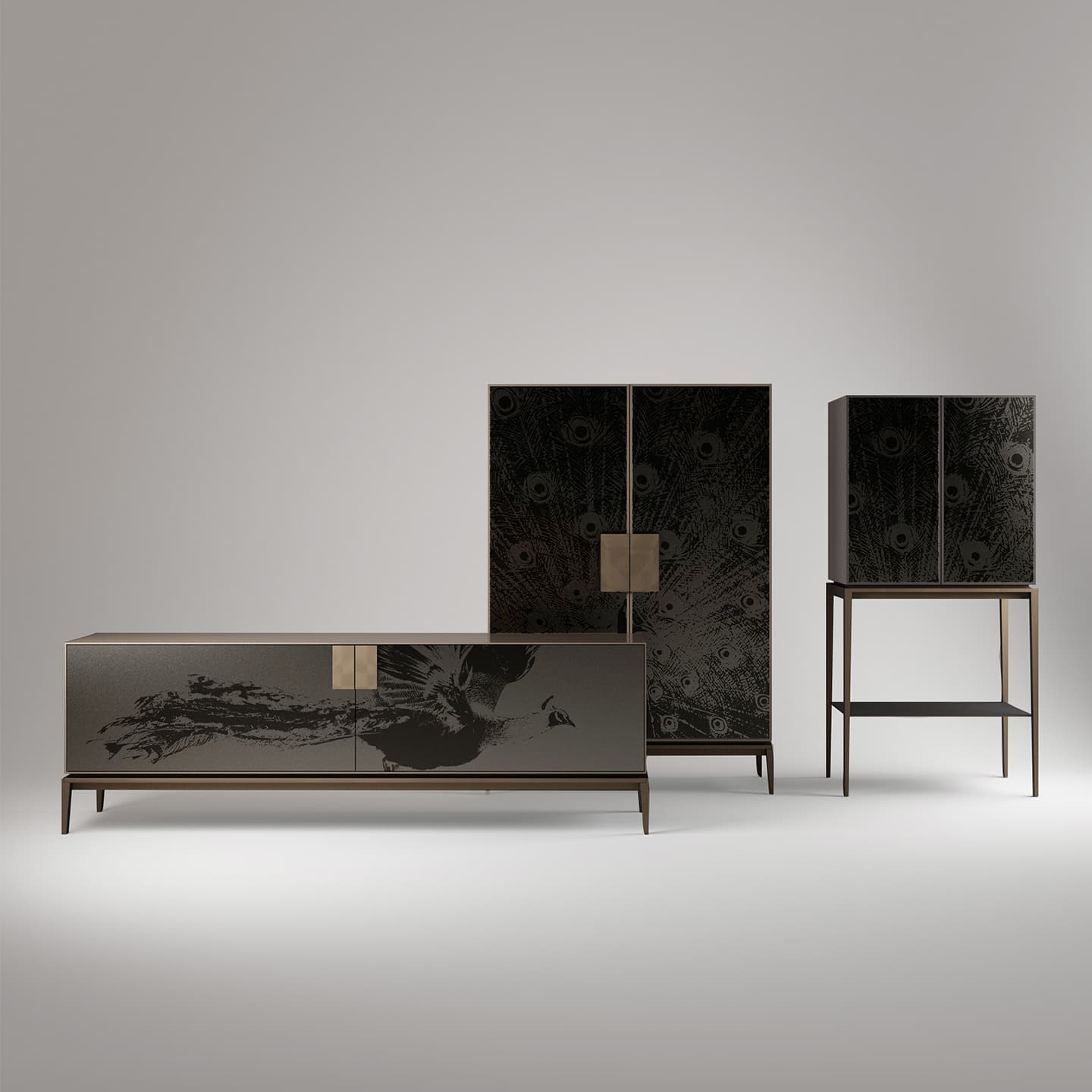 Шкаф Paolo Castelli Peacock cabinets