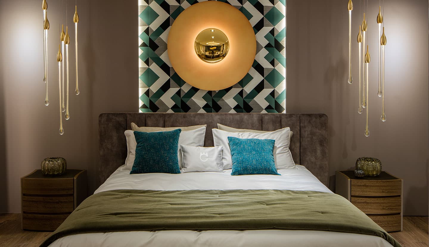 Двуспальная кровать Paolo Castelli Stripes