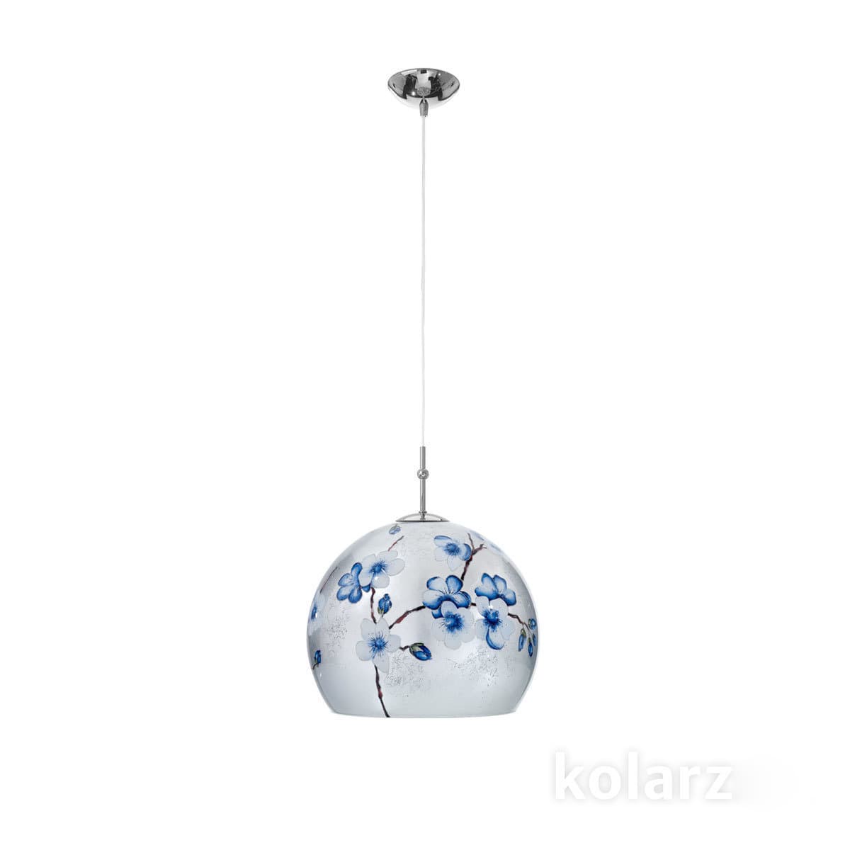 Подвесной светильник Kolarz LUNA, Primavera Silver, Ø30 KOLARZ
