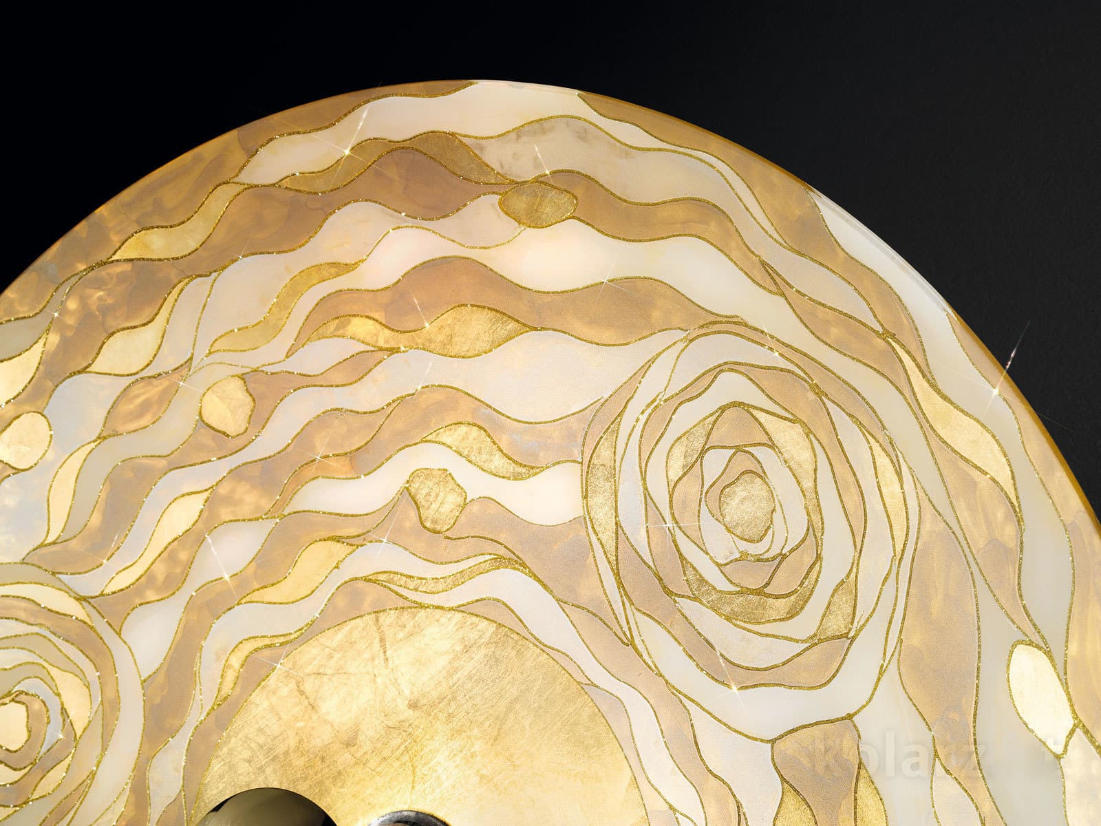 Настенный светильник Kolarz LUNA, Aqua Champagne, Ø54/20 KOLARZ