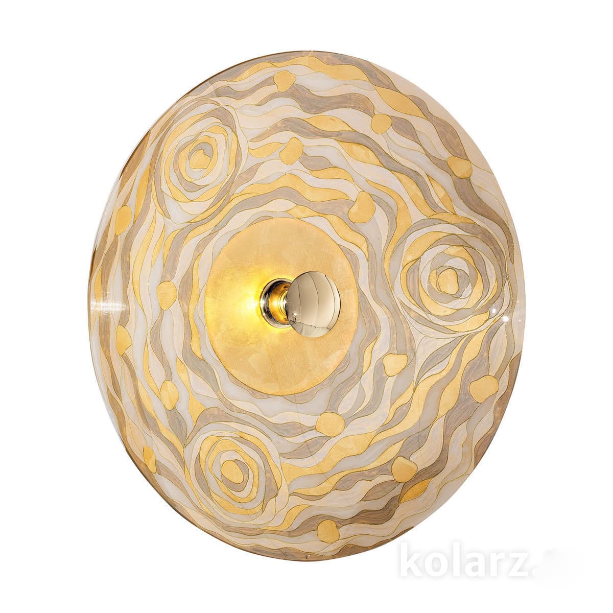 Настенный светильник Kolarz LUNA, Aqua Champagne, Ø54/20 KOLARZ