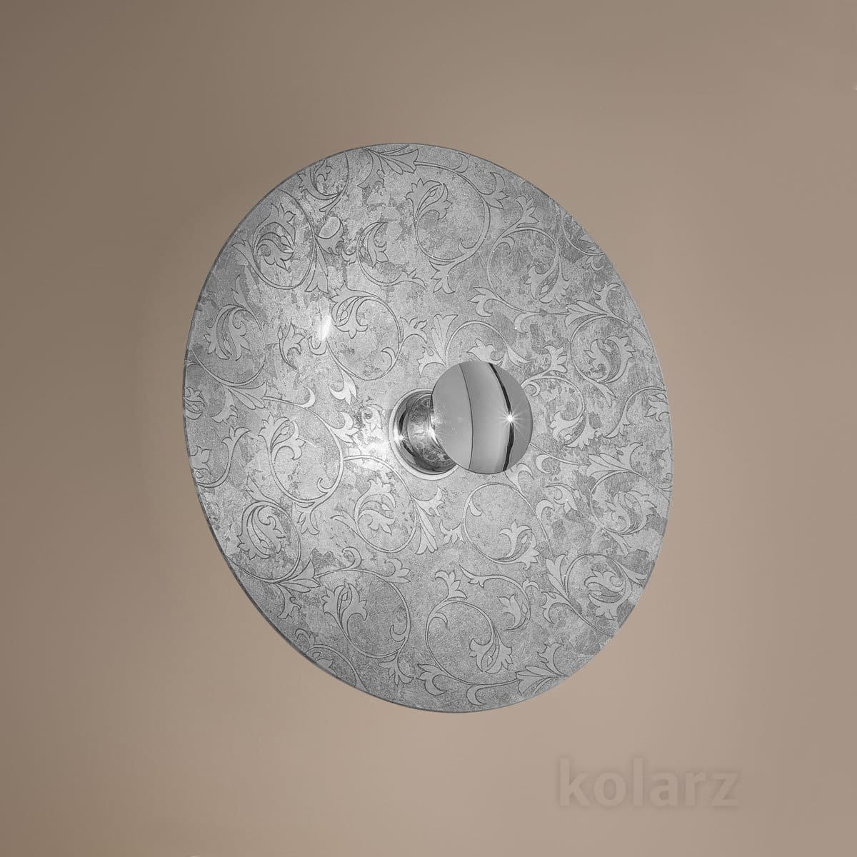 Настенный светильник Kolarz LUNA, Toscana Gold/White, Ø42/18 KOLARZ