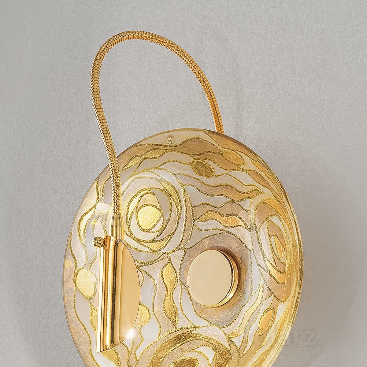 Настенный светильник Kolarz LUNA, Aqua Champagne, Ø20/8 KOLARZ