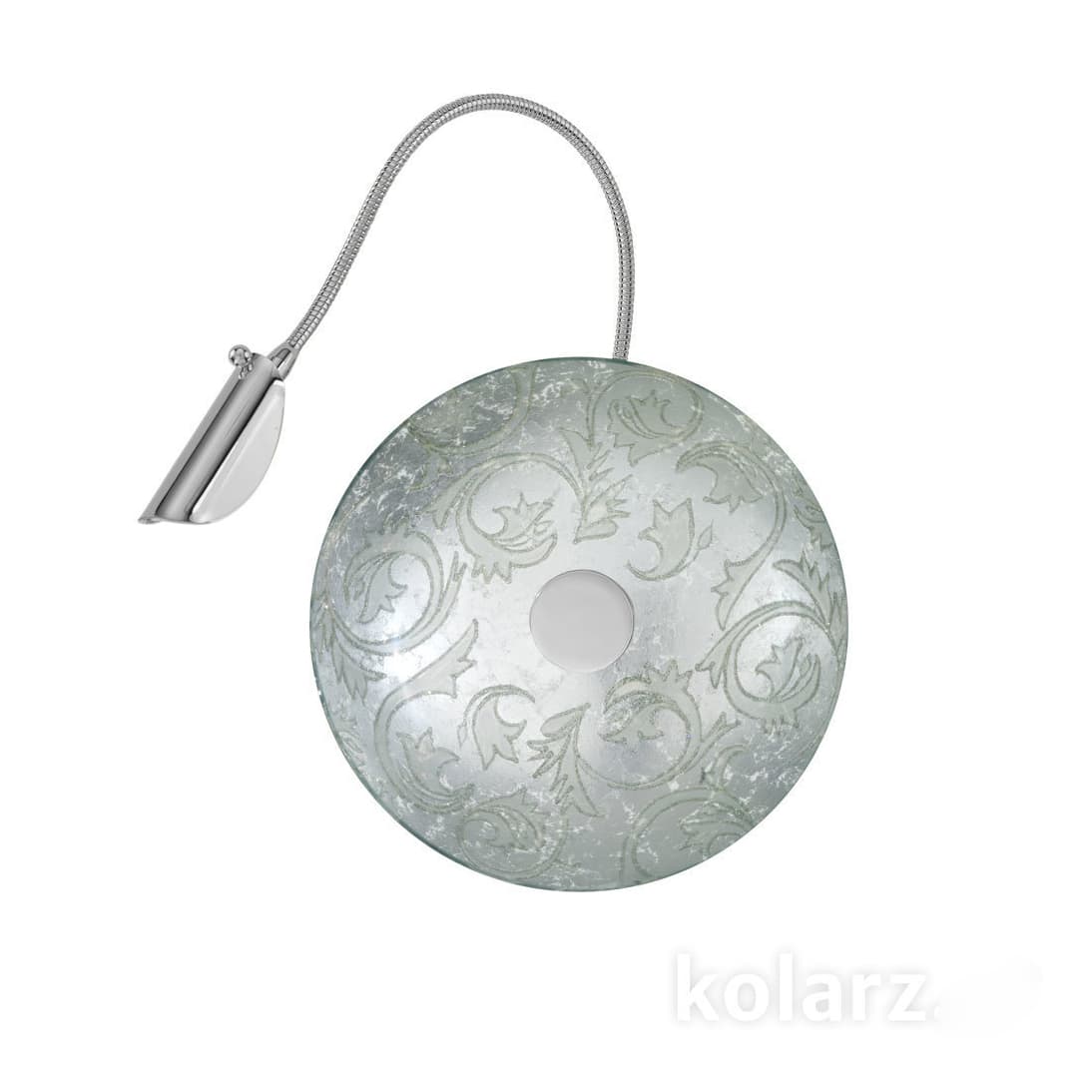 Настенный светильник Kolarz LUNA, Toscana Silver, Ø20/8 KOLARZ