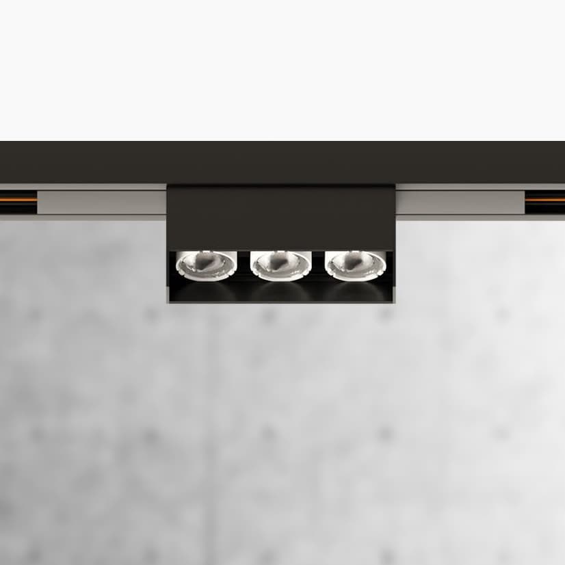 Трековый светильник FormaLighting Polaris 20 Wallwasher - Low Voltage - 3 LEDs FormaLighting