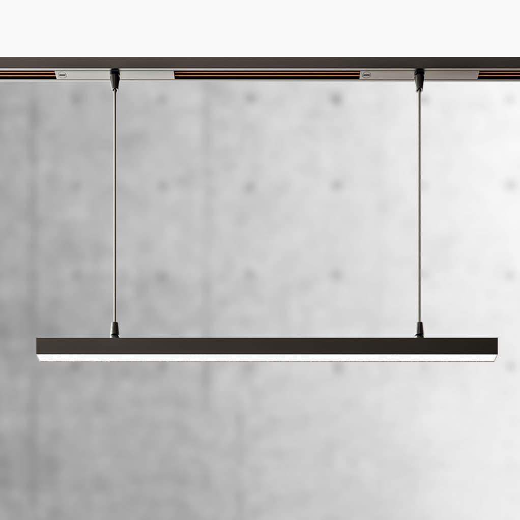 Подвесной трековый светильник FormaLighting Polaris 20 Opal Diffuser Pendant - Low Voltage - L: 687 FormaLighting