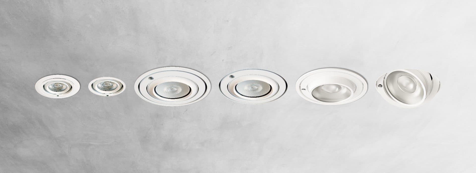 Встраиваемый светильник FormaLighting Moto-Gimbalo Zoom 130 FormaLighting