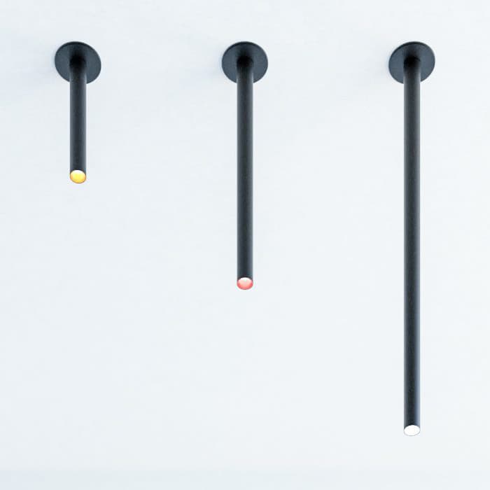 Полу-встраиваемый светильник FormaLighting Pixo Semi Recessed 25 - L: 170 FormaLighting