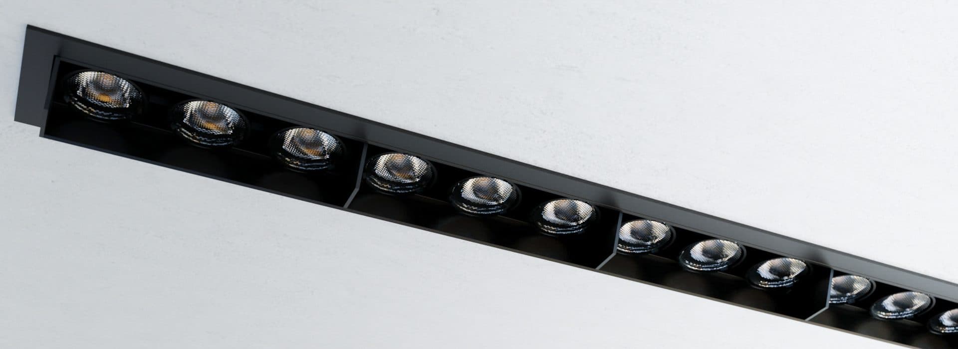 Встраиваемый светильник FormaLighting Polaris 20 Wallwasher - 3 LEDs - Trimless FormaLighting