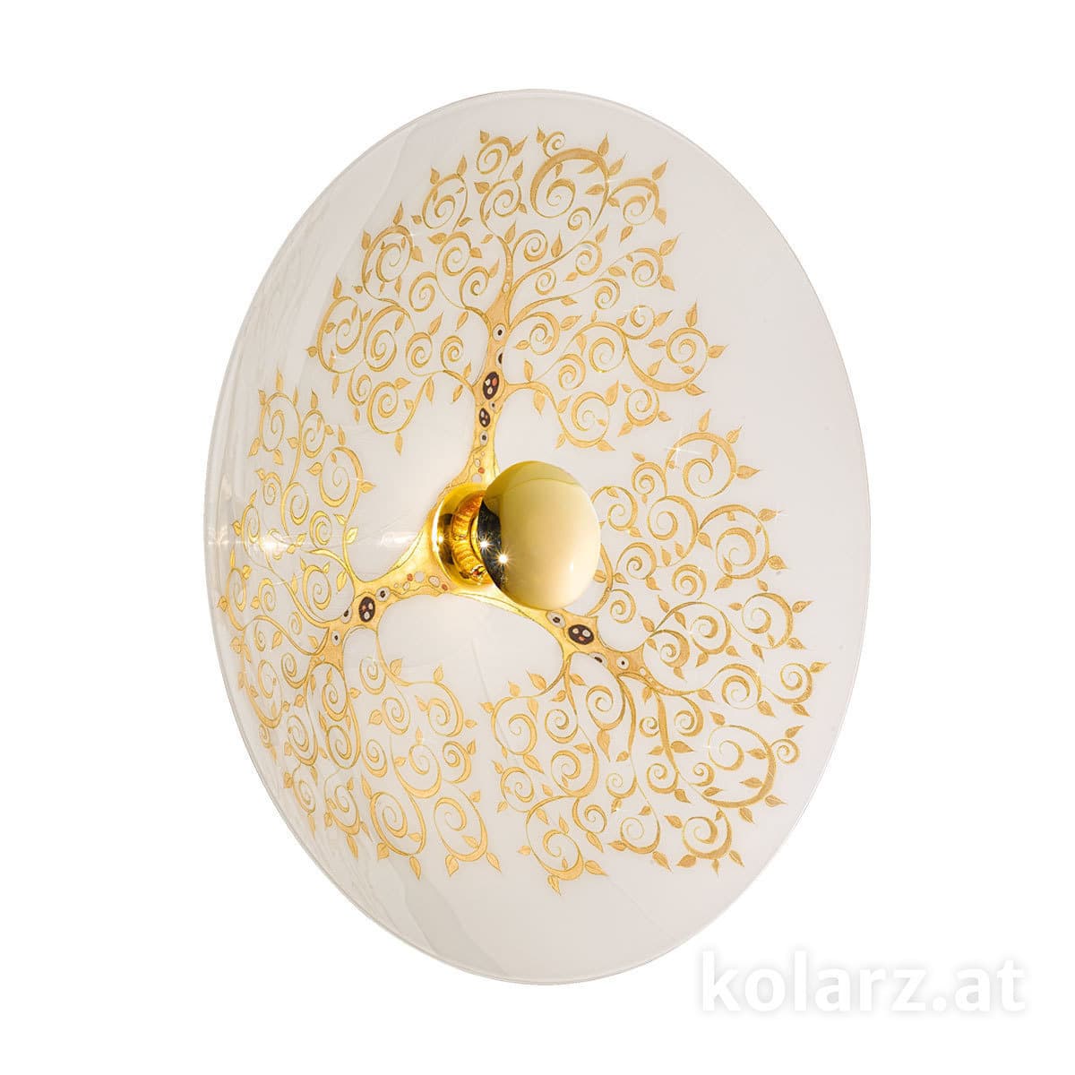 Настенный светильник Kolarz LUNA, Albero Gold, Ø89/20 KOLARZ