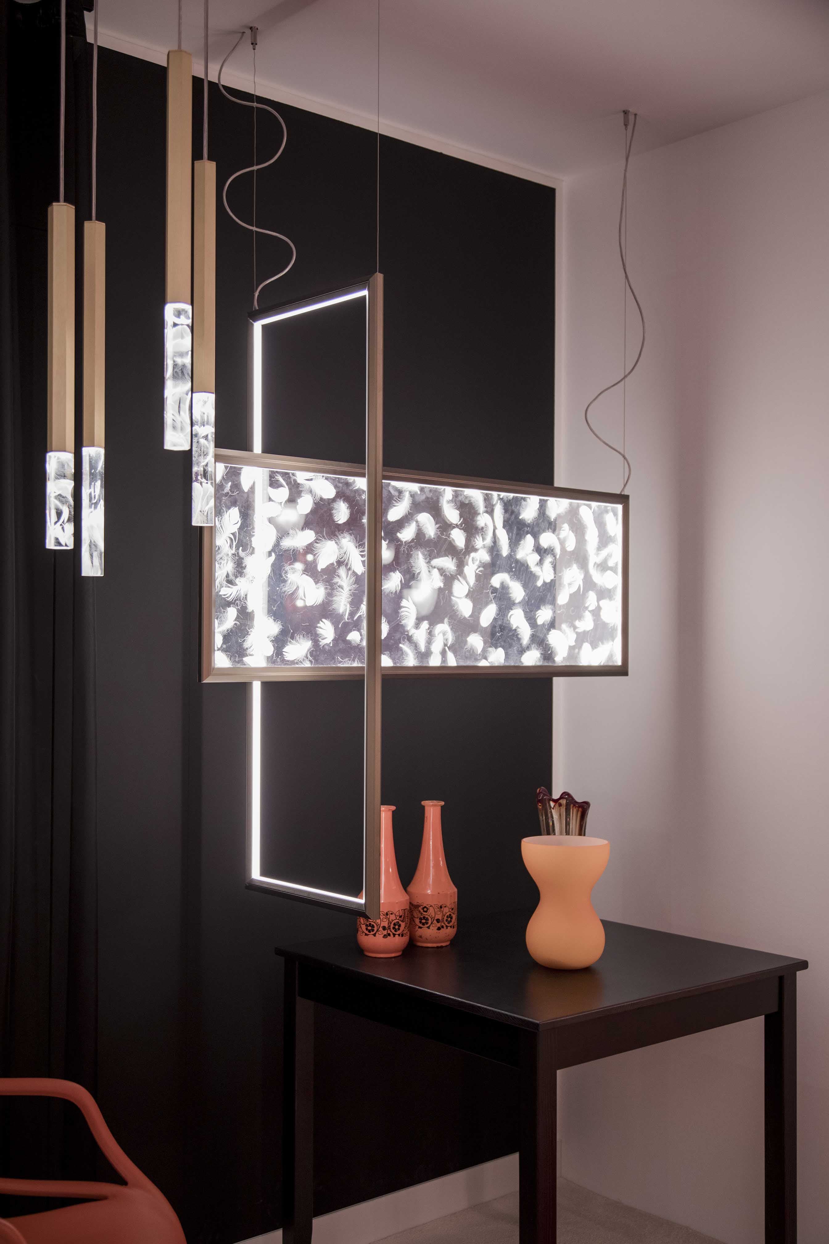 Подвесной светильник OLEV Shine Vertical Plumage OLEV