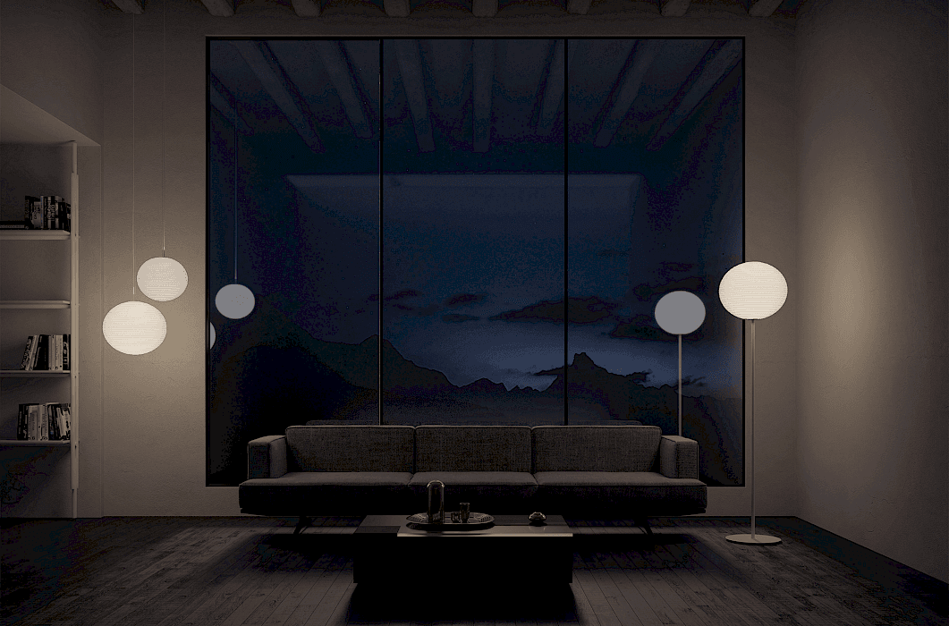 Подвесной светильник Rotaliana Flow Glass Suspension Rotaliana