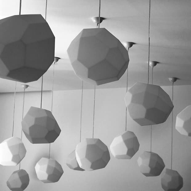 Подвесной светильник Innermost ASTEROID PENDANT PLASTIC Innermost