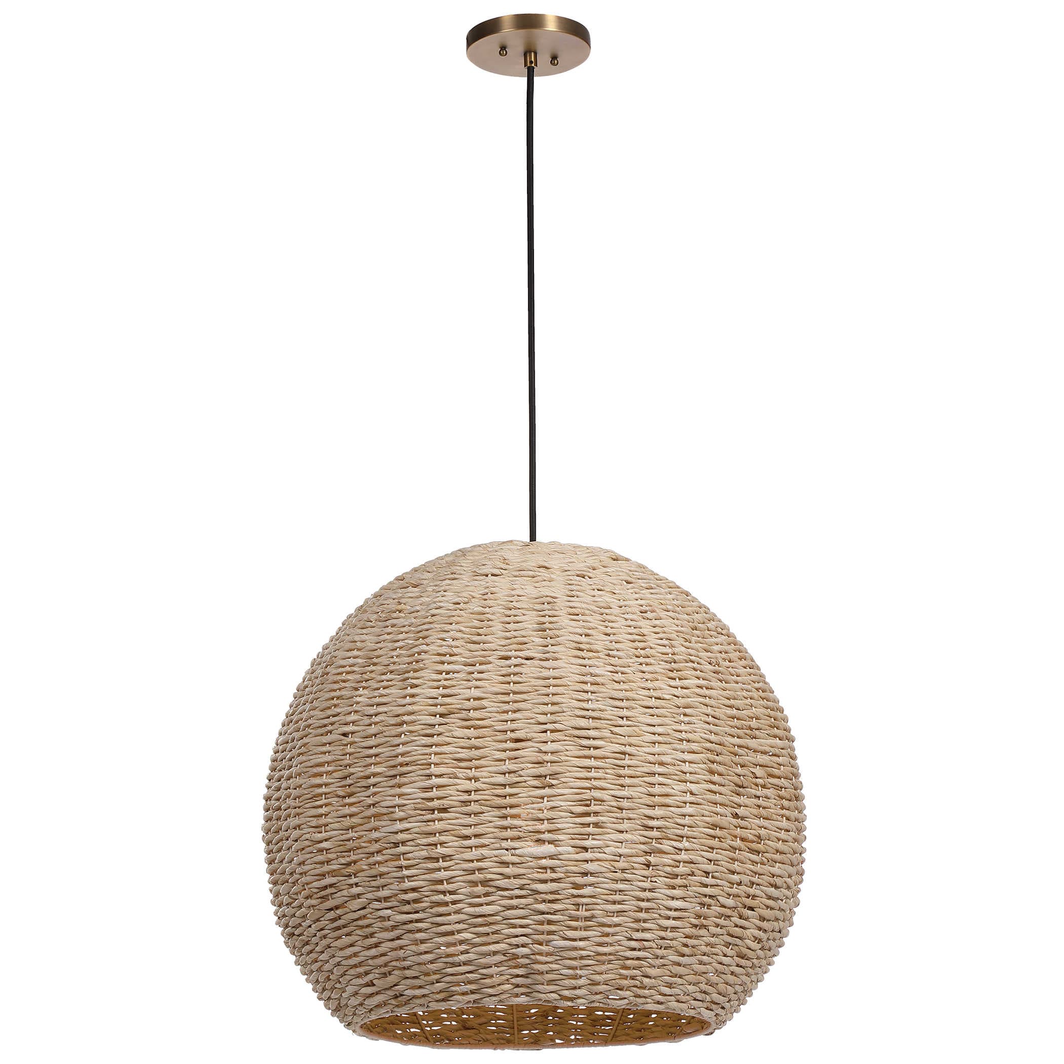 Подвесной светильник Uttermost Seagrass Dome, 1 Lt Pendant UTTERMOST