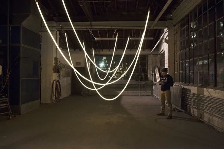 Подвесной светильник Luke Lamp Co. Tracer Loop FREE END Luke Lamp Co.