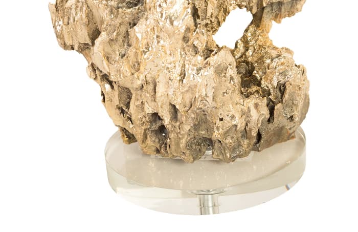 Настольная лампа Philips Collection Stalagmite Lamp Polished Brass MD, Glass Base, Assorted Size and Shape Phillips Collection