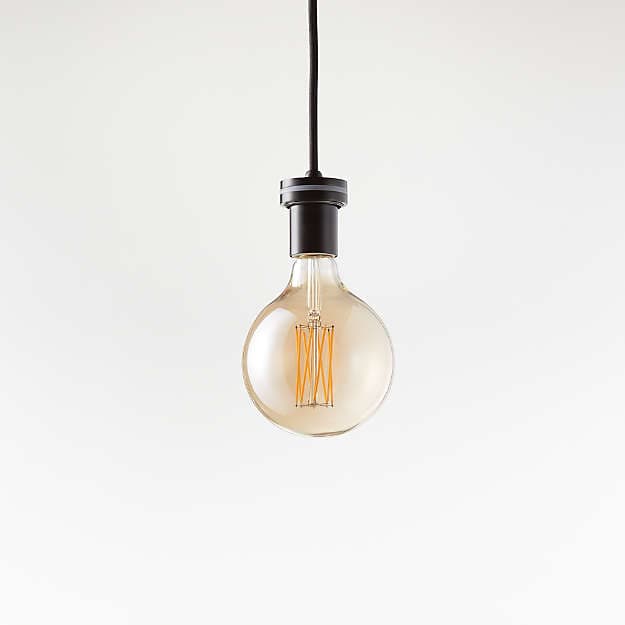 Подвесной светильник Crate and Barrel Arren Single Pendant Socket Crate and Barrel