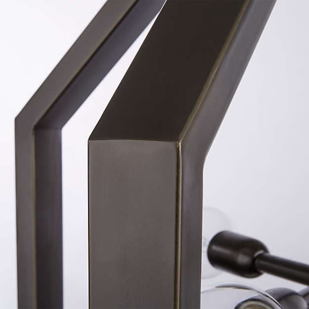 Люстра Crate and Barrel Cooper Dark Brass Chandelier Crate and Barrel