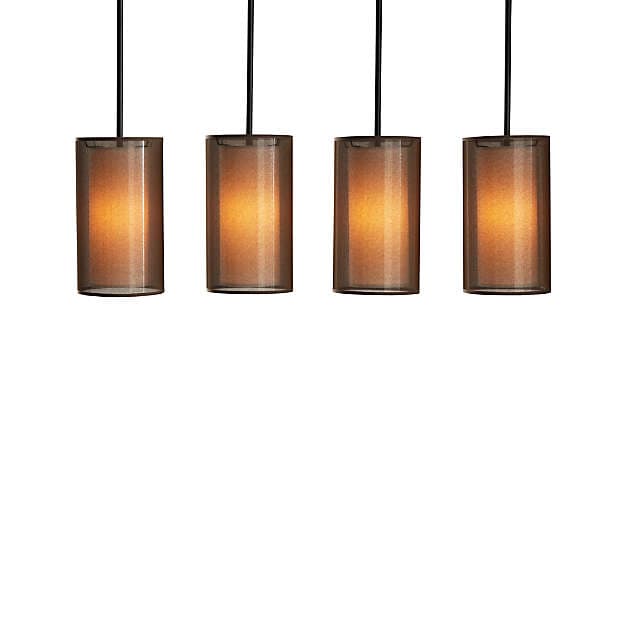 Люстра Crate and Barrel Eclipse Linear Chandelier Crate and Barrel