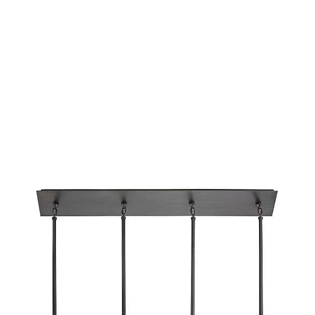 Люстра Crate and Barrel Eclipse Linear Chandelier Crate and Barrel