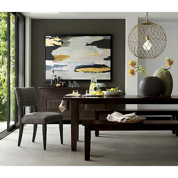 Подвесной светильник Crate and Barrel Hoyne 15" Iron Pendant Lamp Crate and Barrel