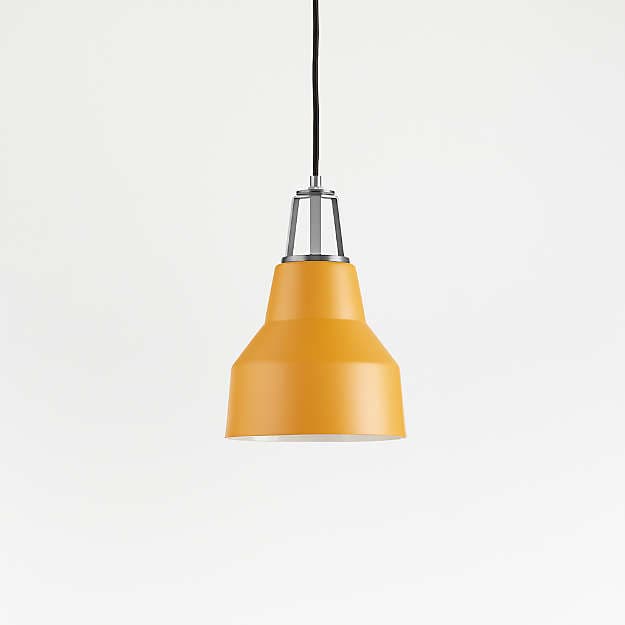 Подвесной светильник Crate and Barrel Maddox Farmhouse Pendant Small with Socket