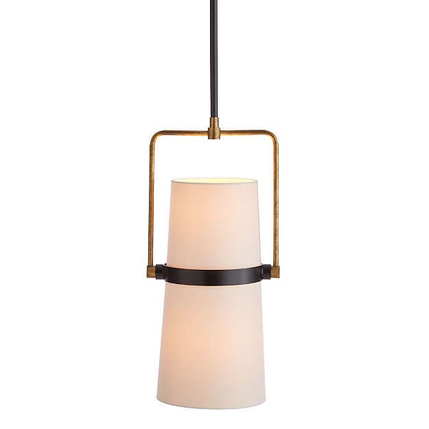 Подвесной светильник Crate and Barrel Riston Adjustable Pendant Light Crate and Barrel