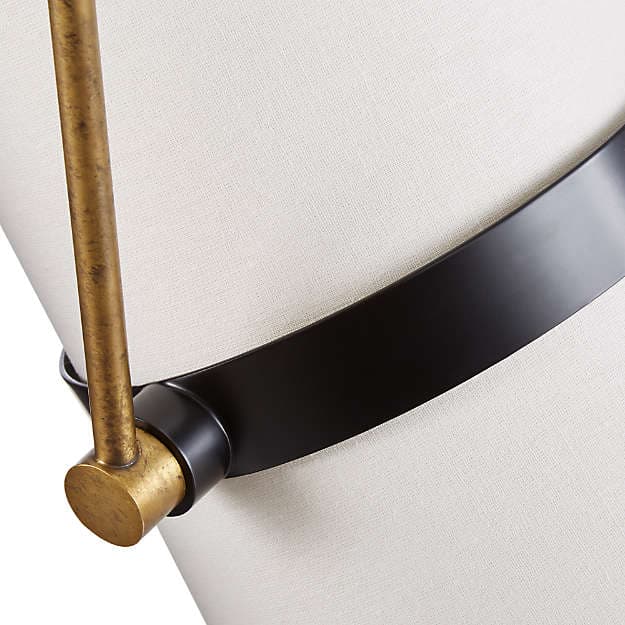 Подвесной светильник Crate and Barrel Riston Adjustable Pendant Light Crate and Barrel