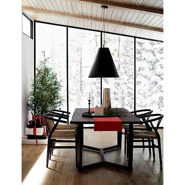 Подвесной светильник Crate and Barrel Rodan Hammered Metal Cone Pendant Crate and Barrel
