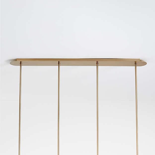 Подвесной светильник Crate and Barrel Rondure Three-Globe Pendant Light Crate and Barrel