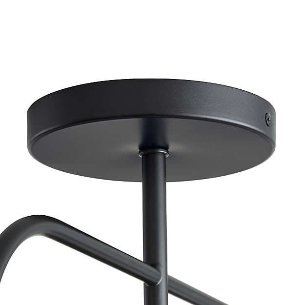 Подвесной светильник Crate and Barrel Salerno 5-Arm Pendant Light — фото 8