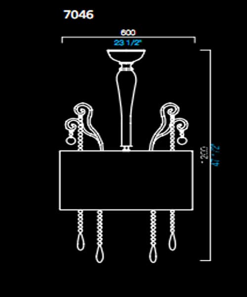 Потолочный светильник Barovier&Toso 7046 Barovier&Toso
