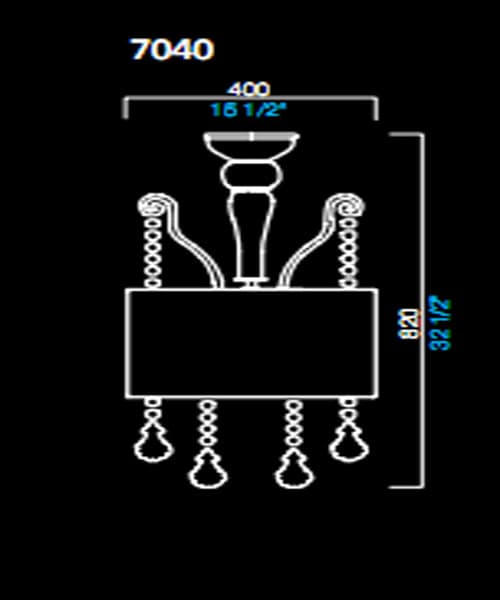 Потолочный светильник Barovier&Toso 7040 Barovier&Toso