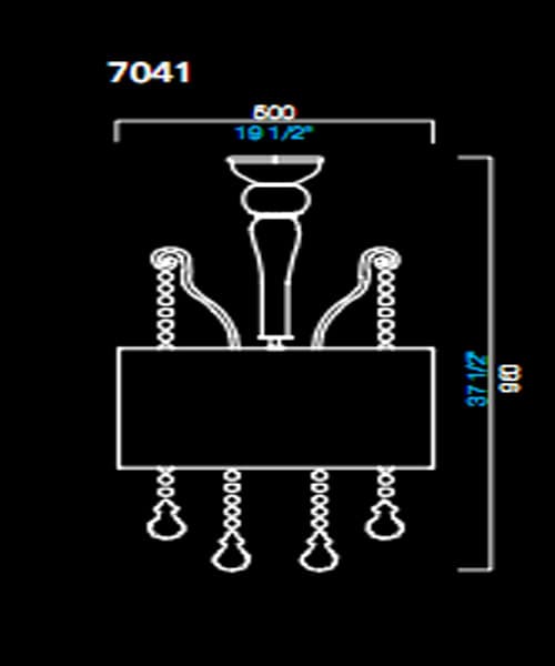 Потолочный светильник Barovier&Toso 7041 Barovier&Toso