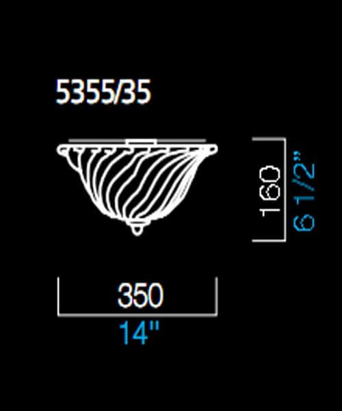 Потолочный светильник Barovier&Toso 5355/35 Barovier&Toso