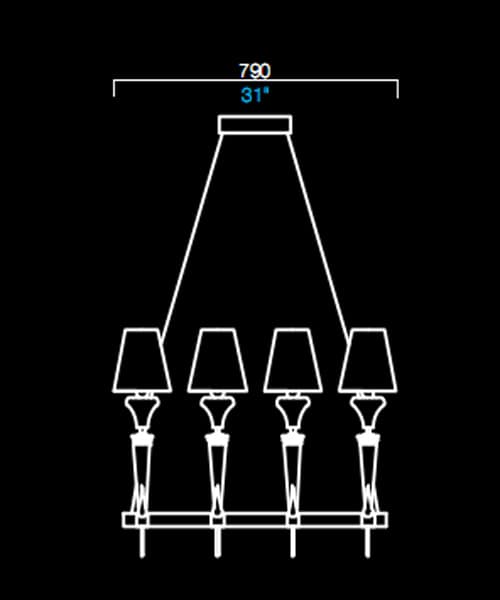 Подвесной светильник Barovier&Toso 7034 Barovier&Toso