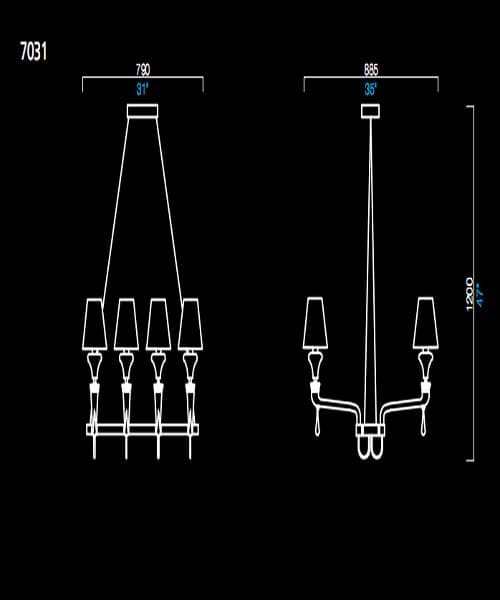 Подвесной светильник Barovier&Toso 7031 Barovier&Toso