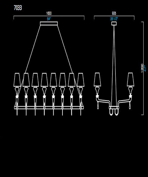Подвесной светильник Barovier&Toso 7033 Barovier&Toso